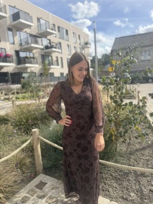  BRUN FLEURS