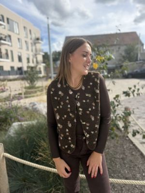  FLEURS BRUN